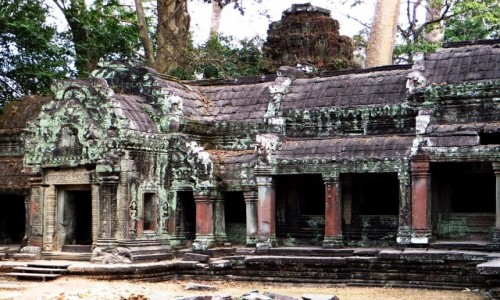 Zdjecie KAMBODA / Angkor / okolice Siem Reap / witynia Ta Prohm
