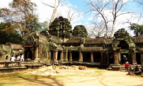 Zdjcie KAMBODA / Angkor / okolice Siem Reap / witynia Ta Prohm