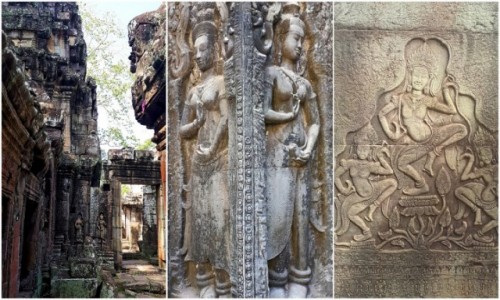 KAMBODA / okolice Siem Reap / Angkor / Urzekajce pikno Angkor