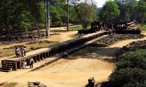 Zdjcie KAMBODA / Angkor / Angkor Thom / witynia Baphuon - wejcie