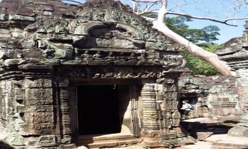 Zdjcie KAMBODA / Angkor / okolice Siem Reap / witynia Prah Khan
