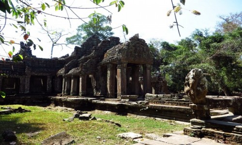Zdjcie KAMBODA / Angkor / okolice Siem Reap / witynia Prah Khan