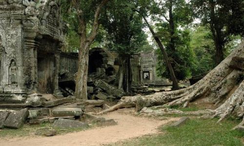 Zdjecie KAMBODżA / brak / Angkor k/Siem Reap / Świątynie Angkoru