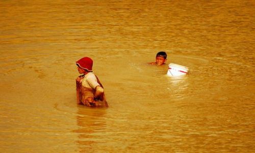 Zdjęcie KAMBODżA / brak / Battambang / sangker river