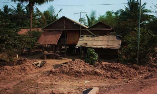 Zdjecie KAMBODżA / brak / Siem Reap / khmerskie domostwo