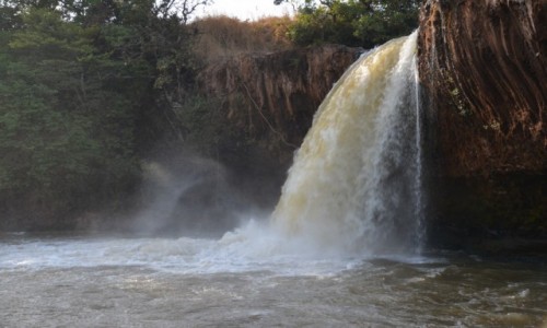 Zdjcie KAMERUN / Prowincja Adamaoua / Ngaoundere / Wodospad la Vina