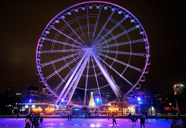 Zdj cia: Montreal, Quebec, Old Port Skating Rink, KANADA Zdj cia: Montreal, Quebec, Old Port Skating Rink, KANADA