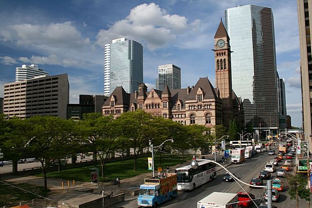 Zdjęcia: Toronto centrum, Ontario, stary ratusz, KANADA Zdjęcia: Toronto centrum, Ontario, stary ratusz, KANADA