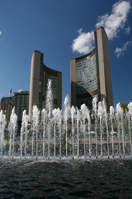 Zdjęcia: Toronto centrum, Ontario, nowy ratusz, KANADA Zdjęcia: Toronto centrum, Ontario, nowy ratusz, KANADA