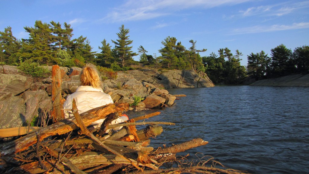 Zdjęcia Wyspa Franklin Island na zatoce Bay, Ontario