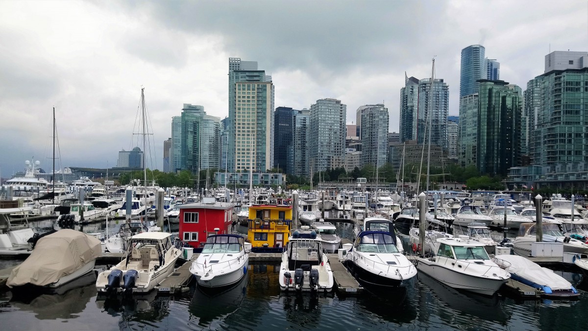 Zdjęcia: Vancouver, Kolumbia Brytyjska, Przystań, KANADA Zdjęcia: Vancouver, Kolumbia Brytyjska, Przystań, KANADA