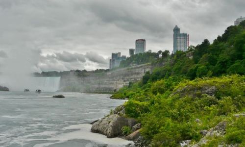 Zdjecie KANADA / Ontario / Niagara falls / Z drugiej strony olepiao soce :)