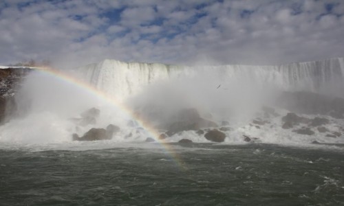 Zdjęcie KANADA / Ontario / Niagara Falls / Pół tęczy
