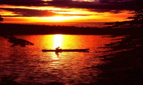 Zdjecie KANADA /  Dawson / Chapman Lake / Canoe