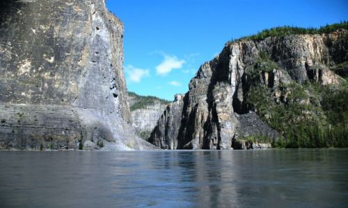 Zdjecie KANADA / NW territories / Nahanni / 3 ci kanion Nahanni
