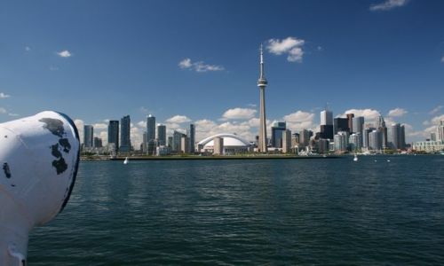 Zdjecie KANADA / Ontario / Toronto / panorama ze stateczku