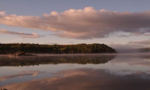 Zdjecie KANADA / ONTARIO / FRENCH RIVER / PANORAMA RZEKI