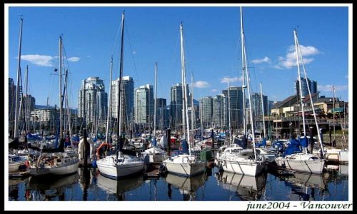 Zdjecie KANADA / British Columbia / Vancouver / Spojrzenie na zatoke (2)
