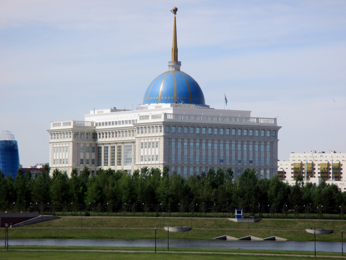 Zdjęcia: Astana, Azja Centralna, Pałac "Chana", KAZACHSTAN Zdjęcia: Astana, Azja Centralna, Pałac "Chana", KAZACHSTAN