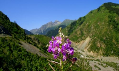 Zdjcie KAZACHSTAN / Kazachstan / Kazachstan / Droga do  jeziora Ecik 