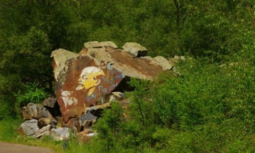 Zdjecie KAZACHSTAN / Kazachstan / Kazachstan / Leo na  kadym miejscu