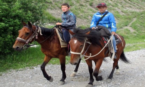 Zdjcie KAZACHSTAN / Poudniowy-wschd / Tienszan, jeziora Kolsai / Szabandozy