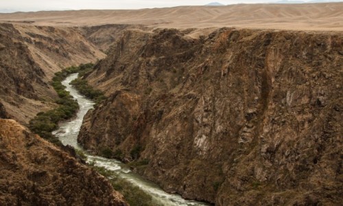 Zdjcie KAZACHSTAN / pd. Kazachstan, Amatynska obast / dolina rzeki Szaryn / Kanion Szaryski mniej znany...