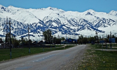 KAZACHSTAN / - / wyjazd z  Karkary / Karkara ju za nami