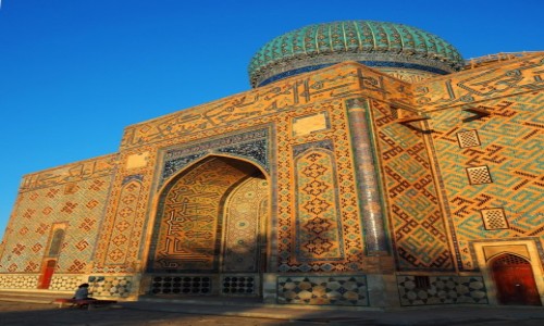 Zdjcie KAZACHSTAN / pd. Kazachstan / Turkiestan / Mauzoleum Chody Ahmada Jasawiego