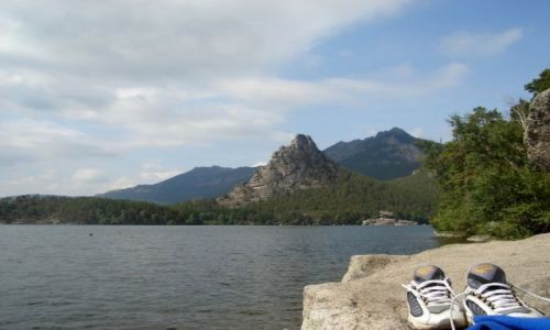 Zdjecie KAZACHSTAN / Płn.Kazachstan / Kurort Burabaj / Jezioro -Burabaj
