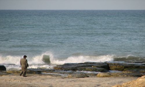 Zdjęcie KAZACHSTAN / Morze Kaspijskie / Aktau / Kazach nad morzem