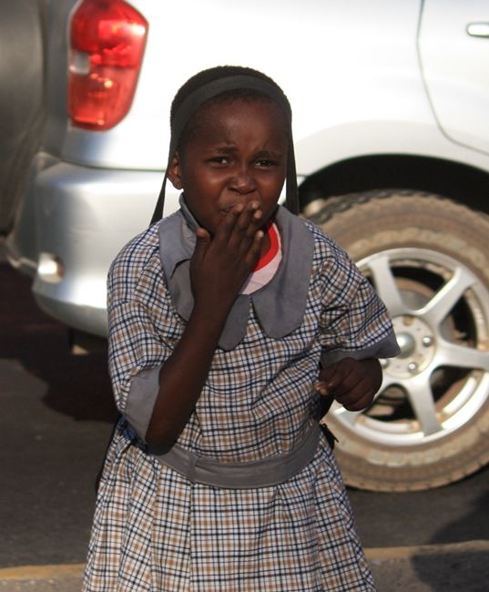 Zdjęcia: Mombasa, przyjazne powitanie....., KENIA Zdjęcia: Mombasa, przyjazne powitanie....., KENIA
