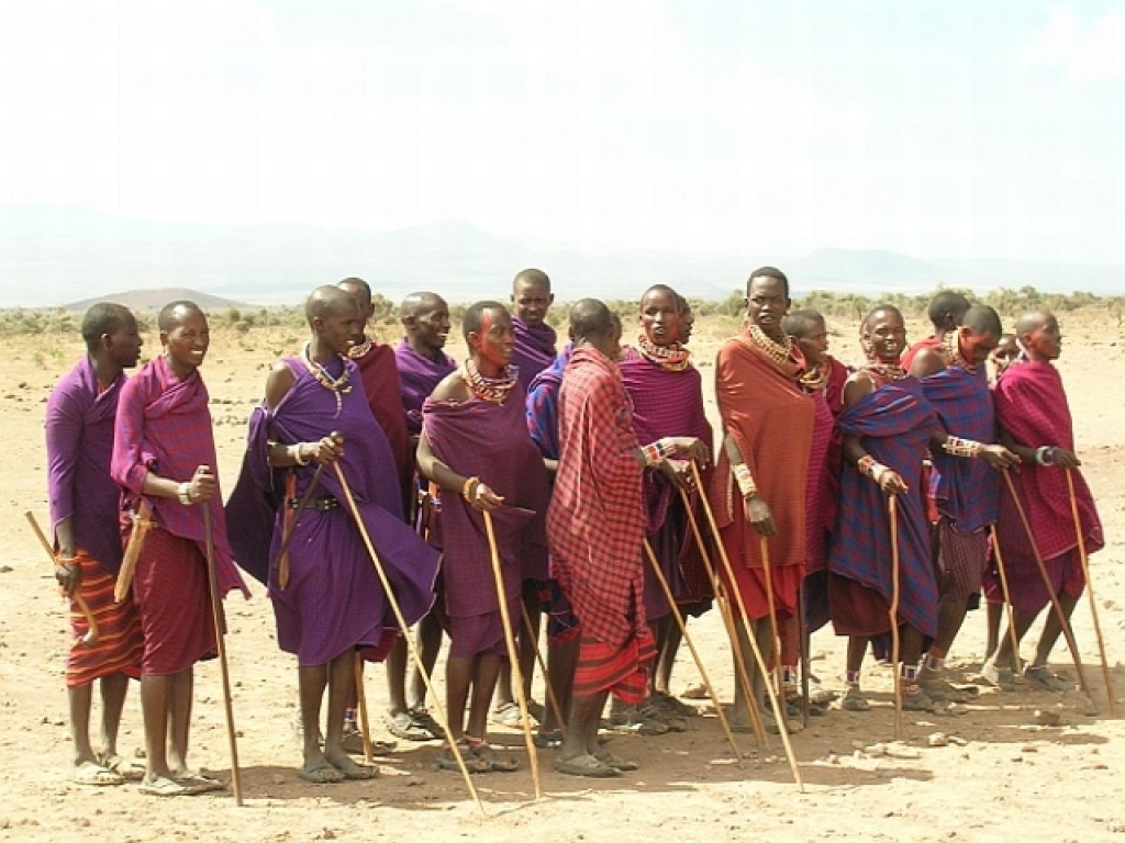Zdjęcia: P.N. Amboseli, ., Masajowie, KENIA Zdjęcia: P.N. Amboseli, ., Masajowie, KENIA