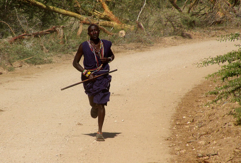 Zdjęcia: Park Narodowy Amboseli, Amboseli, W drodze..., KENIA Zdjęcia: Park Narodowy Amboseli, Amboseli, W drodze..., KENIA