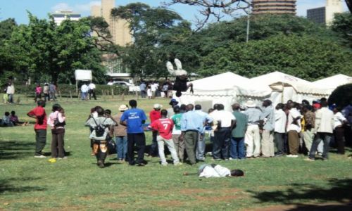 Zdjecie KENIA / - / Nairobi / Nairobi(4)_zabawa_w_parku