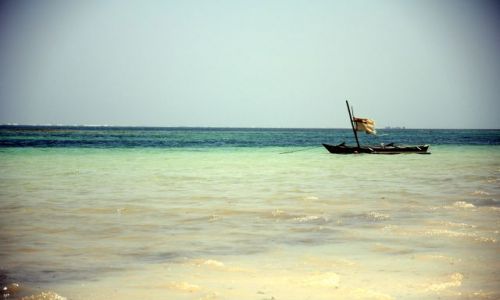 Zdjecie KENIA / Wybrzeze poludniowe  / Diani Beach  / przy brzegu spokoj 
