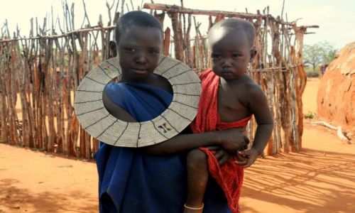 Zdjcie KENIA / Tsavo East / Masai village / pobaw sie ze mna! 
