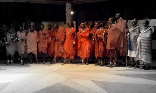 Zdjecie KENIA / - / Malindi / Masajowie i Masajki