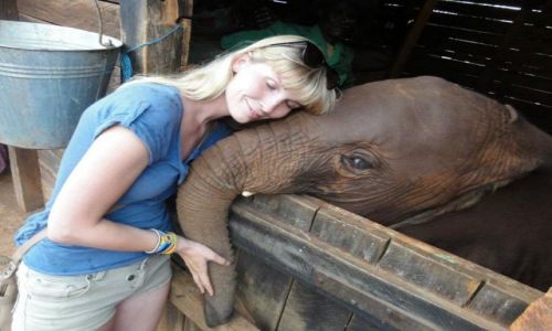 Zdjecie KENIA / - / Nairobi / Tano ma dzisiaj dobry nastrj