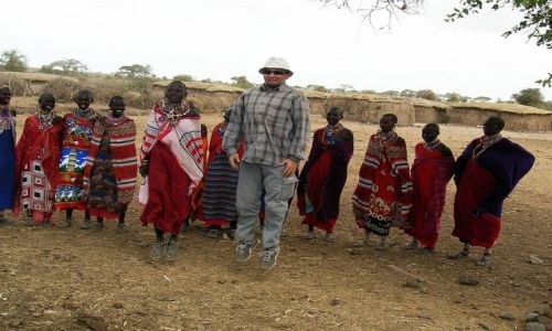Zdjęcie KENIA / P.N. Amboseli / wioska Masajska / Konkurs Podróże Zmysły Emocje Ludzie