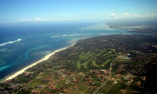 Zdjecie KENIA / Mombasa / awionetka / Lot nad Mombasą 3