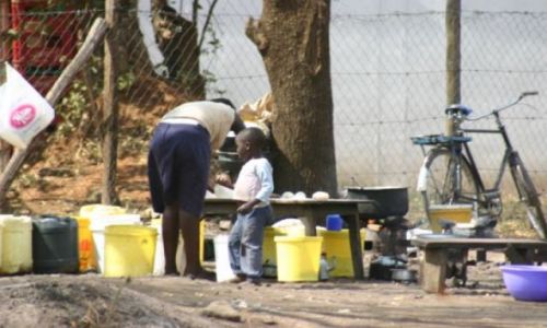 Zdjęcie KENIA / Kisumu / Kisumu / Lokalny fastfood