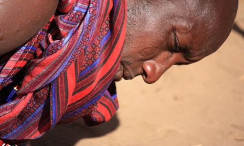 Zdjęcie KENIA / Mambasa / Amboseli / skupienie............