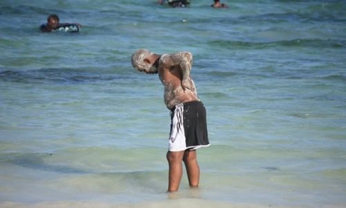 Zdjecie KENIA / Ocean Indyjski / Mombasa / pilling