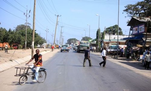 Zdjcie KENIA / Mombasa / Mombas / Rower-Taxi 