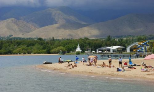 Zdjęcie KIRGIZJA / okolice Grigoriewki / okolice Grigoriewki / Plaża