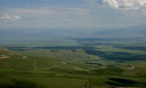 Zdjcie KIRGIZJA / Teo Aszy / Teo Aszy / Widok ma  dolin 