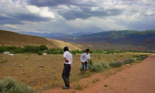 Zdjęcie KIRGIZJA / Ak Tel / Ak Tel / Wiatr wieje