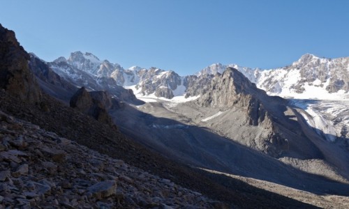 Zdjęcie KIRGIZJA / obwód czujski / Park Ala-Archa / poranek w Tienszanie