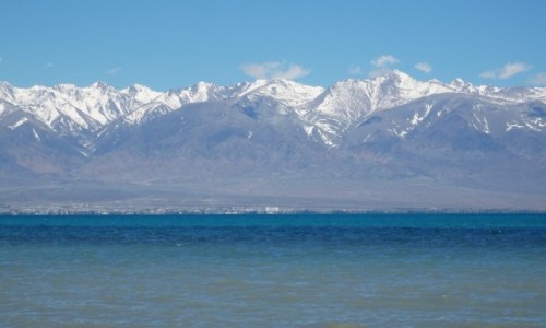 Zdjecie KIRGIZJA / obwd issykkulski / przed Baykczy / Issyk Kul - 1609 m.n.p.m.
